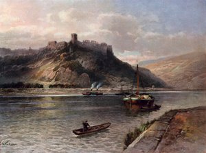 The Ruins of Rheinfels by Nicolai Astudin